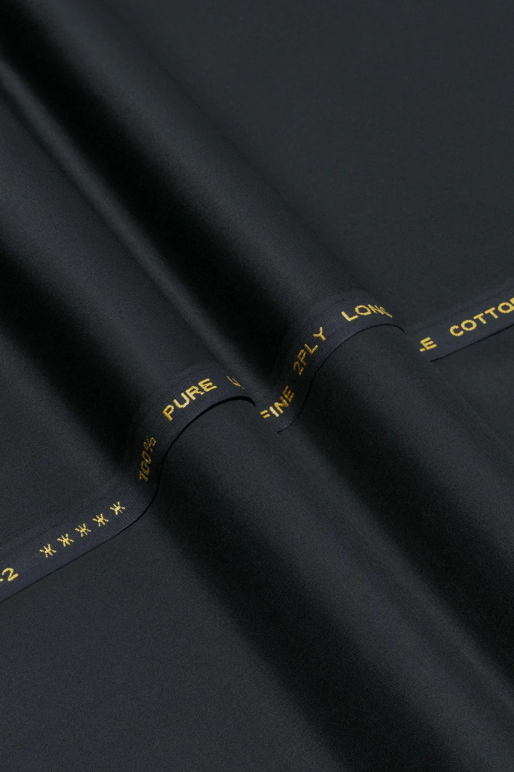 Obsidian Black | 100% Pure Fine Cotton