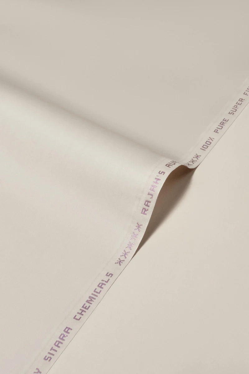 Cream Ivory | 100% Pure Fine Cotton